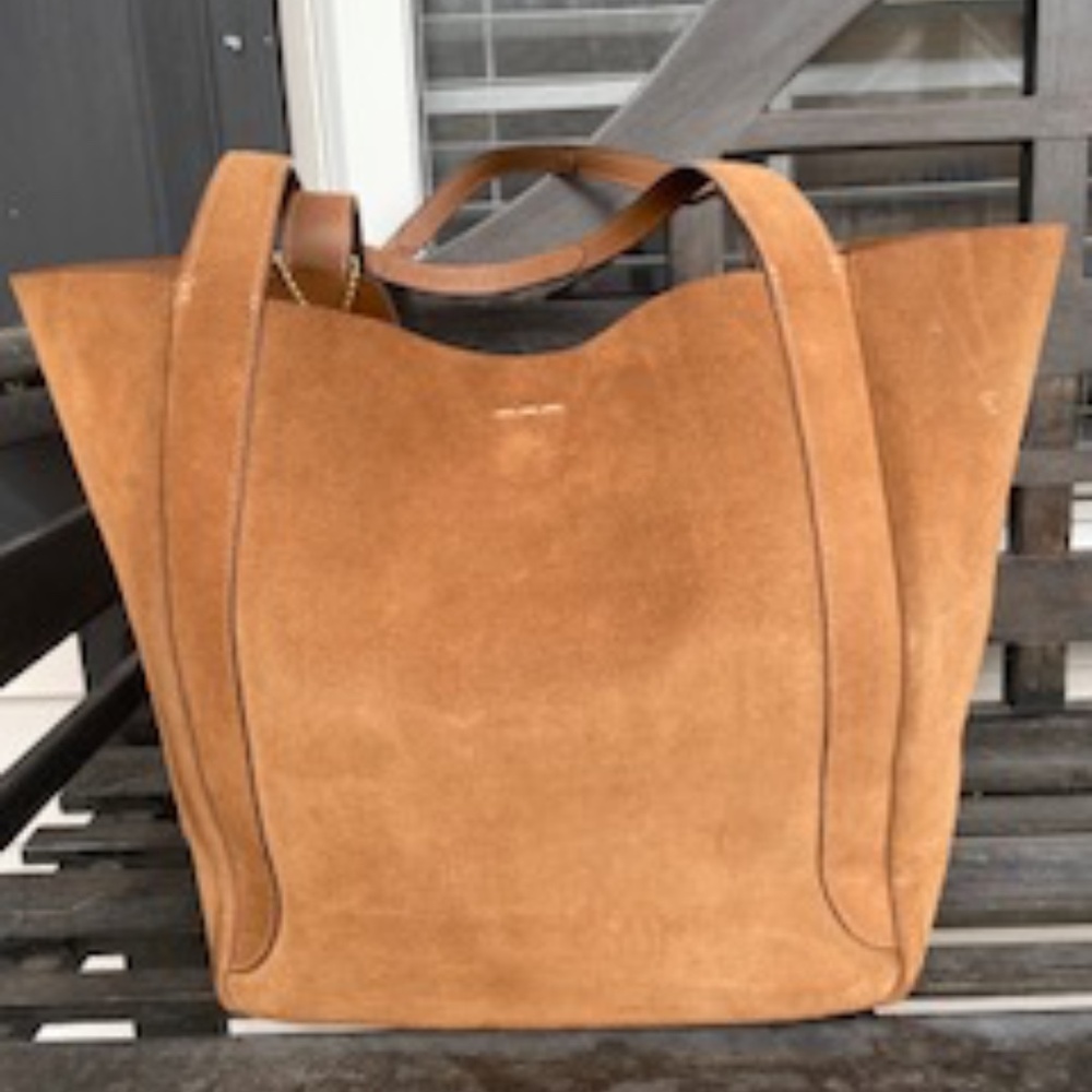 COACH Hadley Suede Tote Bag - Picture 2 of 9